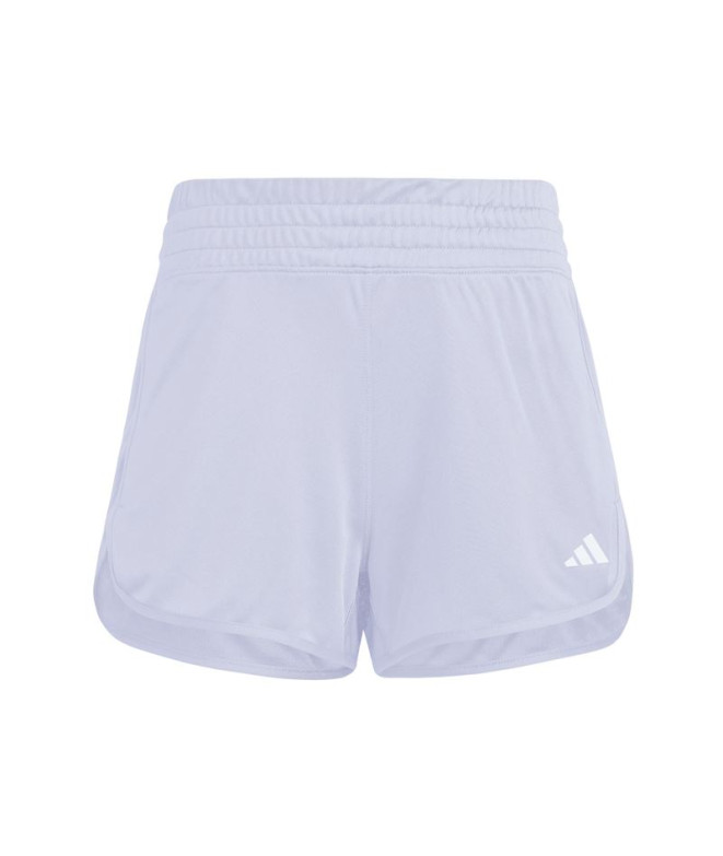 Pantalones de Fitness adidas Pacer Knit High Mujer Tonvio/Blanco