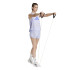 Pantalons de Fitness adidas Pacer Knit High Femme Tonvio/Blanc