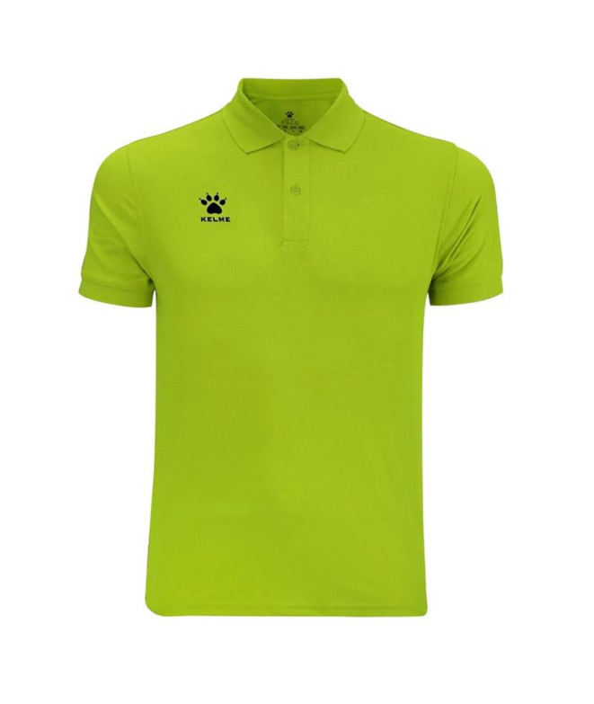 Polo de Football Kelme Polo S/S Street Jr Enfant Pomme Verte
