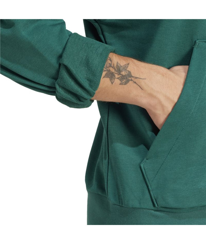 Sweat adidas Feelcozy Hd Homme Vert Foncé/Noir