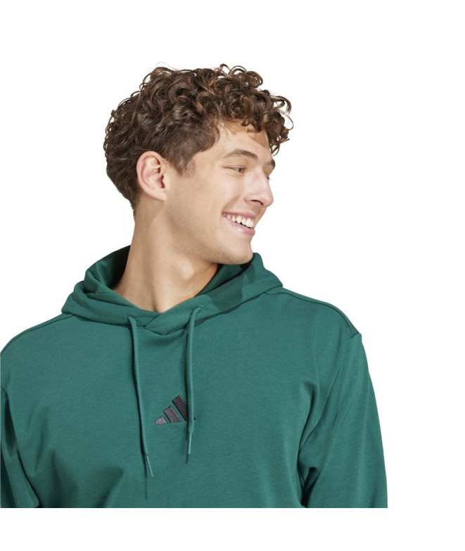 Sudadera adidas Feelcozy Hd Hombre Verde...