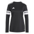 T-shirt de Football adidas Squadra25 Lw Femme Noir/Blanc