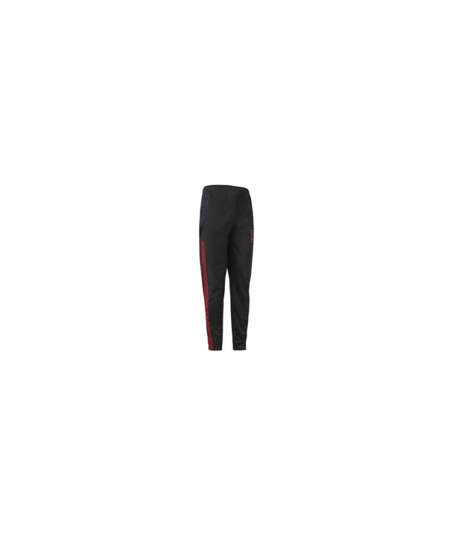 Pantalones de Fútbol Kelme Long Pant Lince Hombre Negro/Rojo