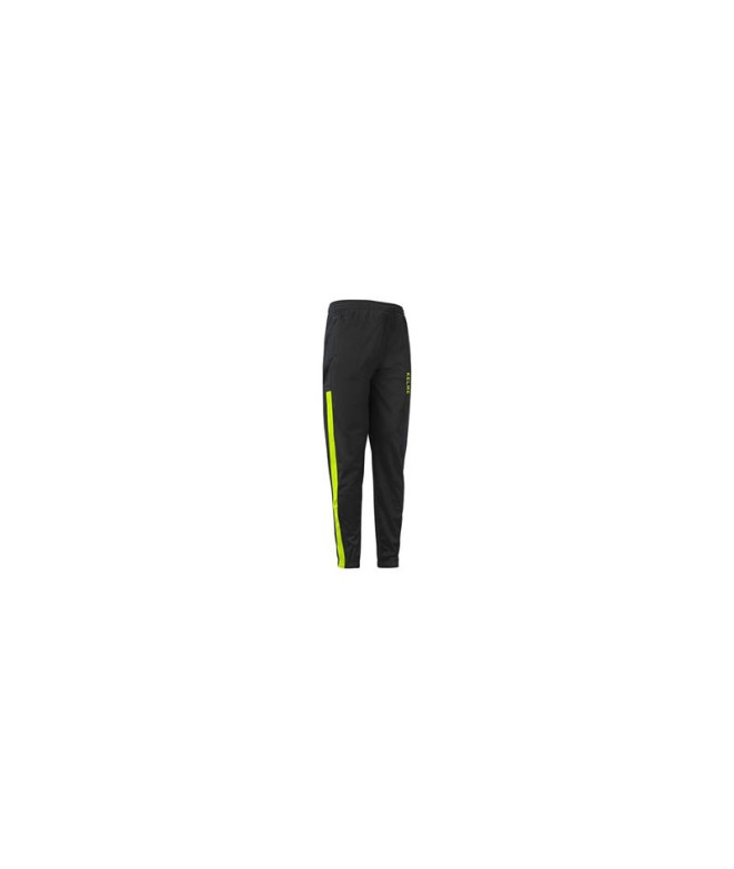 Pantalones de Fútbol Kelme Long Pant Lince Hombre Negro/Lima