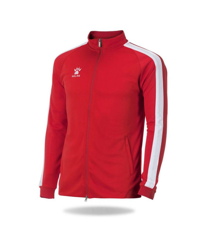Chaqueta de Fútbol Kelme Global Rojo y Blanco