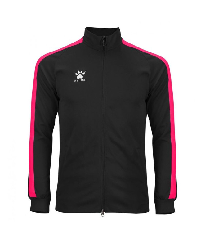 Chaqueta de Fútbol Kelme Global Negro/Fucsia