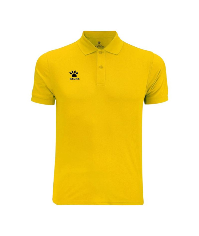 Polo de Fútbol Kelme Polo Mc Basic Hombre Amarillo