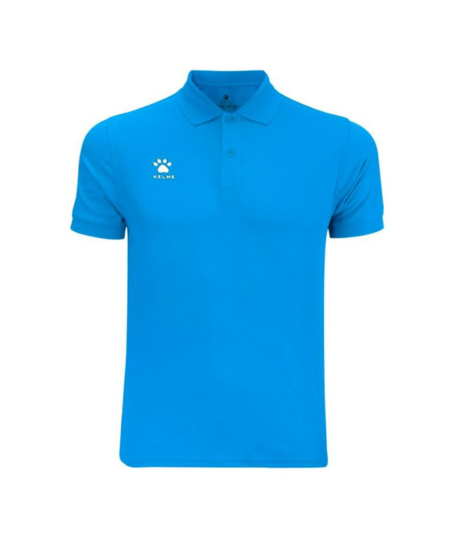 Polo de Football Kelme Polo Mc Basic Homme Céleste