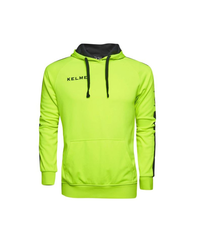 Sudadera de Fútbol Kelme Hoody Street Hombre Lima/Negro