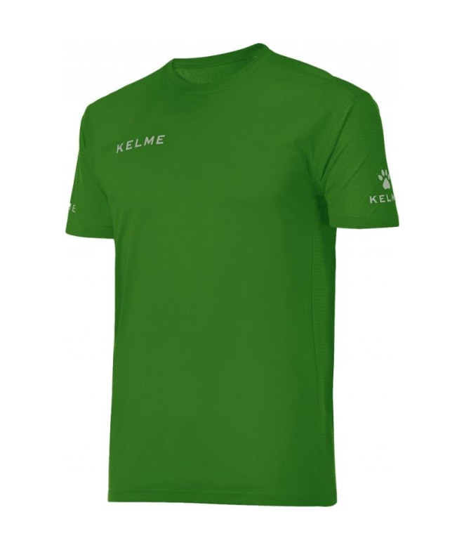 Camiseta de Fútbol Kelme S/S Campus Hombre Verde Oscuro