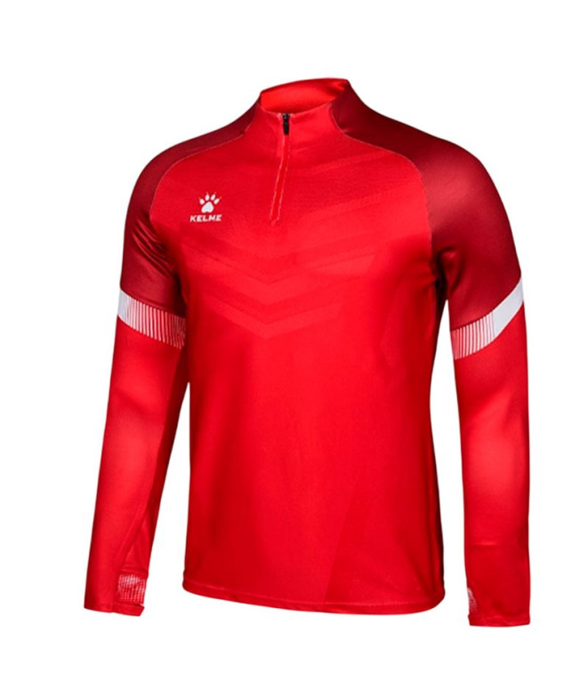 Sudadera de Fútbol Kelme Sweatshirt Warrior Sr Hombre Rojo