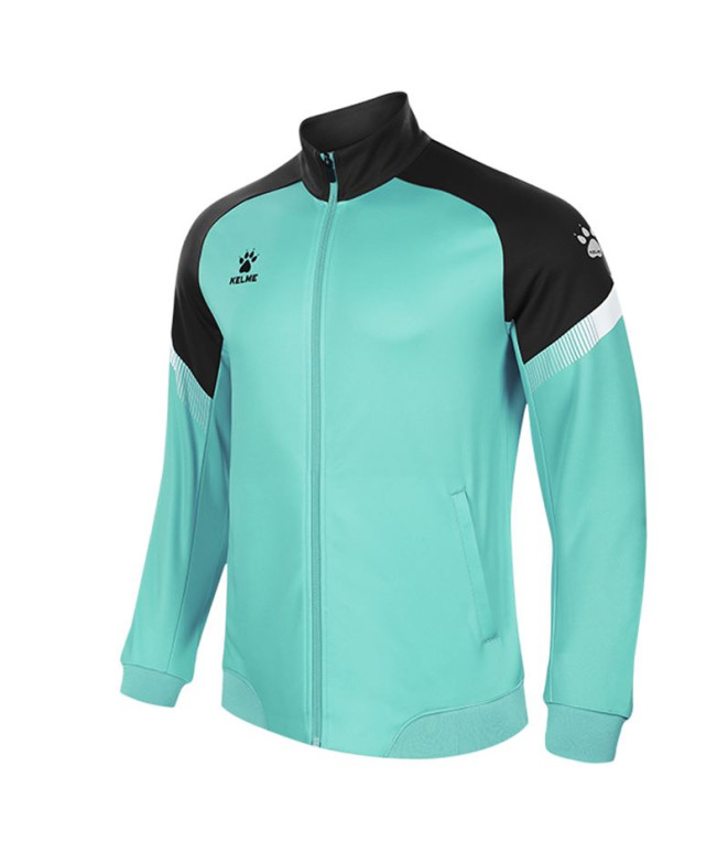 Chaqueta de Fútbol Kelme Warrior Jacket Kids Infantil Mint Verde/Dark Verde