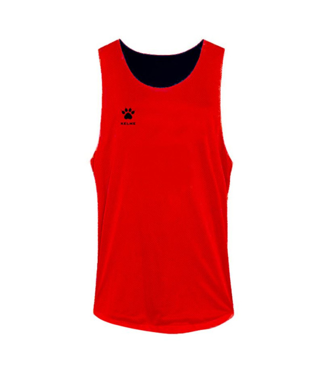 Camiseta de Fútbol Kelme Cam Basket Reverse Pivot Infantil Rojo-Negro