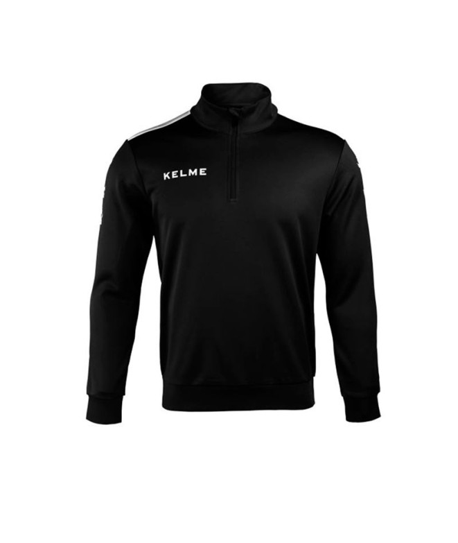 Moletom de Futebol Kelme Moletom New Lince Homem Preto e Branco