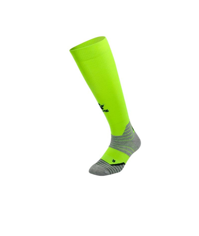 Meias de Futebol Kelme Meia Longa Team Lima-Negro