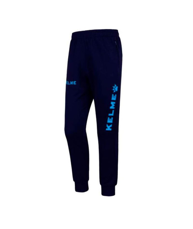 Calça de Futebol Kelme Long Pant Global Homem Marino e Royal
