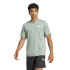 Camiseta de Fitness adidas Tr-Es Base Homem Verde/Branco