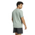 Camiseta de Fitness adidas Tr-Es Base Homem Verde/Branco