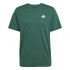 Camiseta de Fitness adidas Tr-Es Fr Hombre Verde Oscuro/Blanco