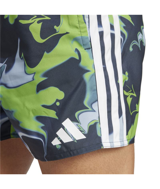 Fato de banho adidas Tie Dye Sh 5In Homem Azul