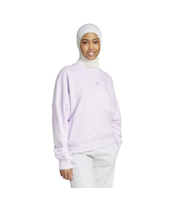 Moletom adidas Sl Fc Swt Mulher Lila