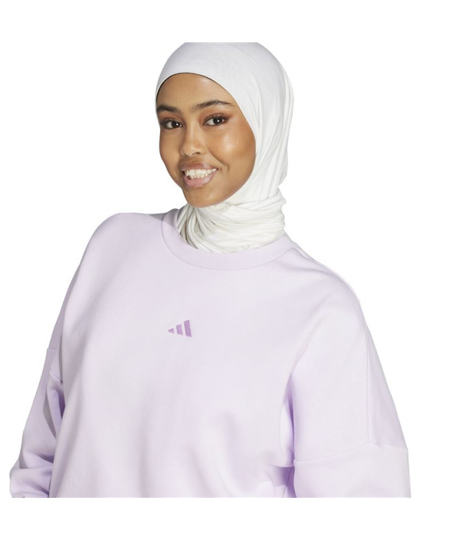 Moletom adidas Sl Fc Swt Mulher Lila