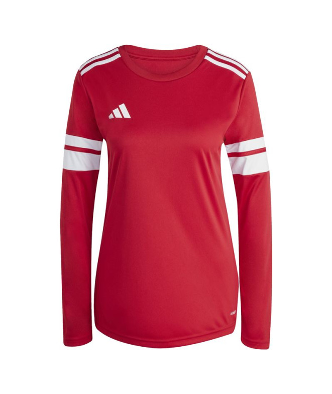 Camiseta de Fútbol adidas Squadra25 Lw Mujer Rojo