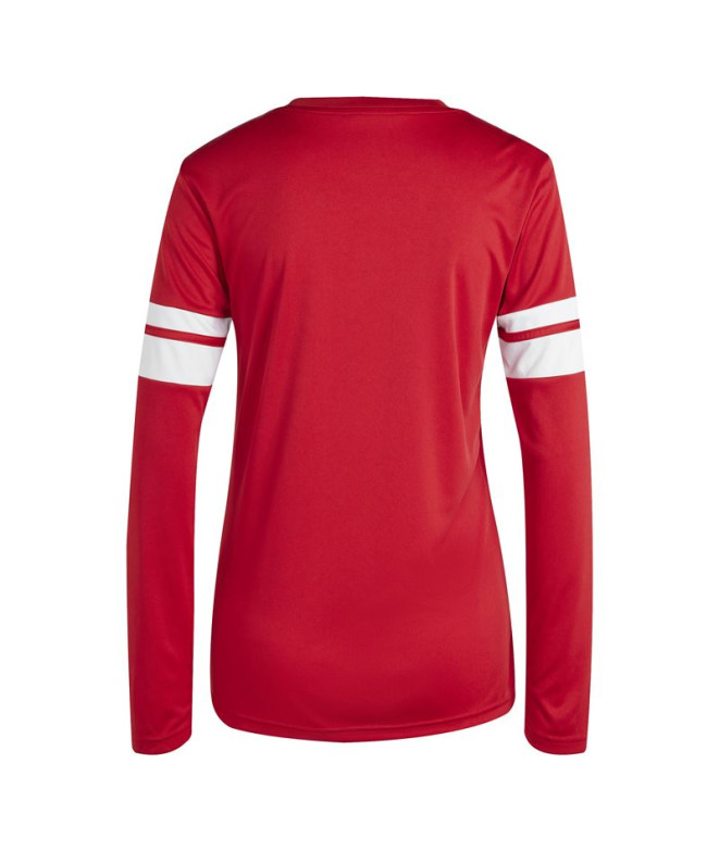 Camiseta de Fútbol adidas Squadra25 Lw Mujer Rojo