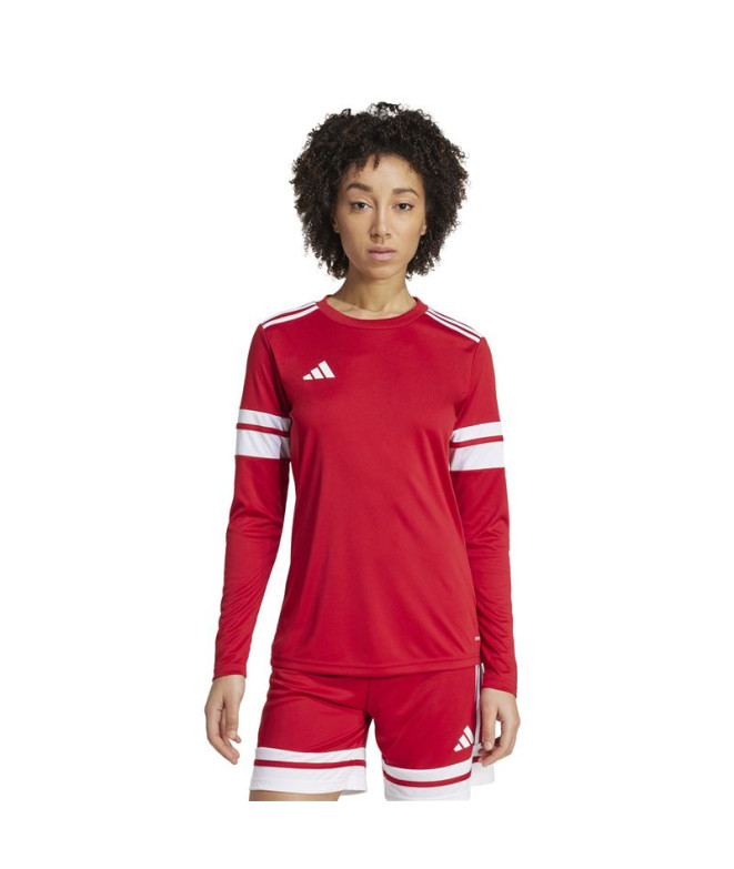 Camiseta de Fútbol adidas Squadra25 Lw Mujer Rojo