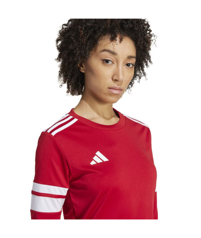 Camiseta de Fútbol adidas Squadra25 Lw Mujer Rojo