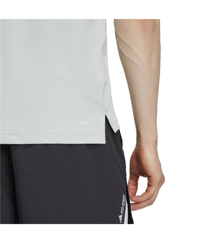 Camiseta de Fitness adidas Gym+ 3 Bandas Homem...