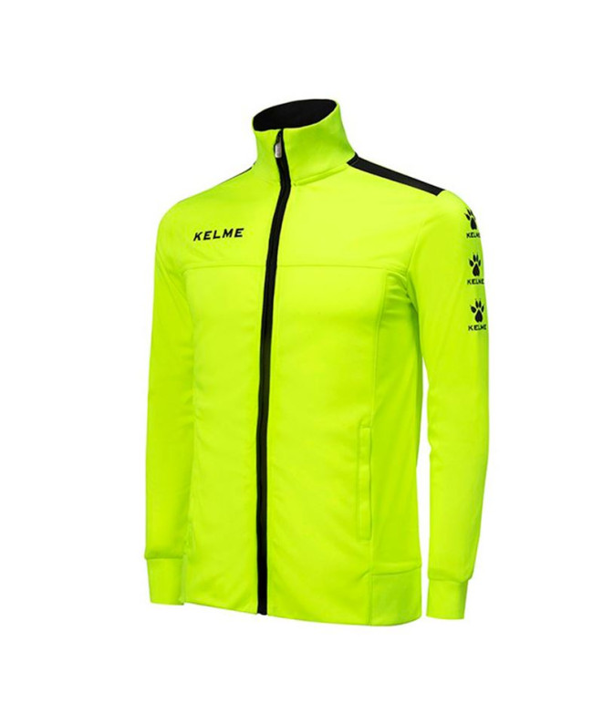 Chaqueta de Fútbol Kelme Lince Infantil Amarillo-Negro