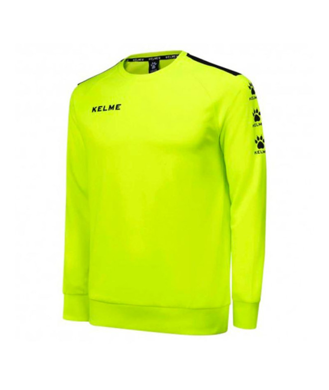 Sudadera de Fútbol Kelme Sweatshirt Lince Infantil Amarillo-Negro