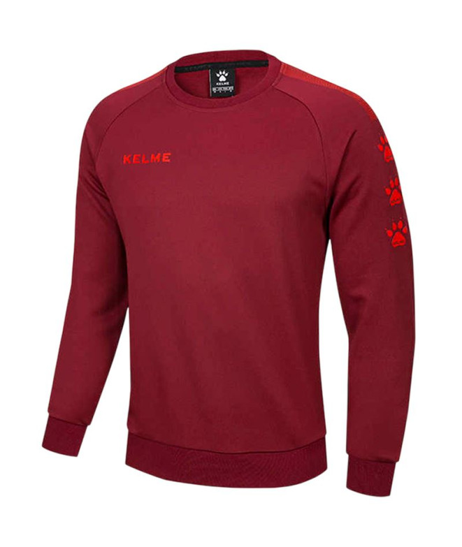 Sudadera de Fútbol Kelme Training Sweater (Adult) Hombre Burgundy