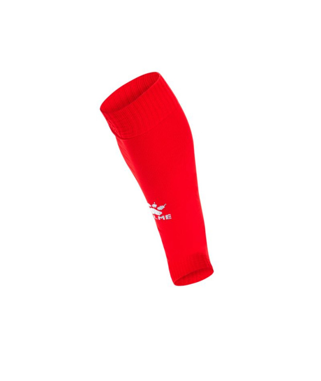 Meias de Futebol Kelme Meias Sem Pé Vermelho