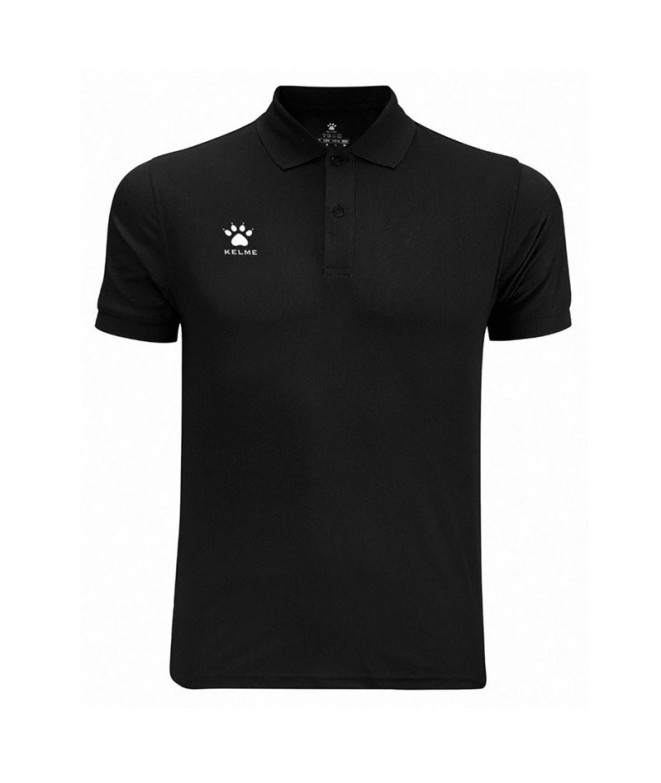 Polo de Fútbol Kelme Polo S/S Street Jr Infantil Negro