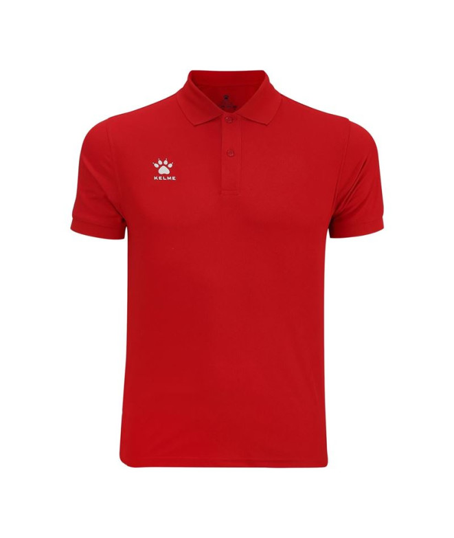 Polo de Fútbol Kelme Short Sleeve Polo Hombre Rojo