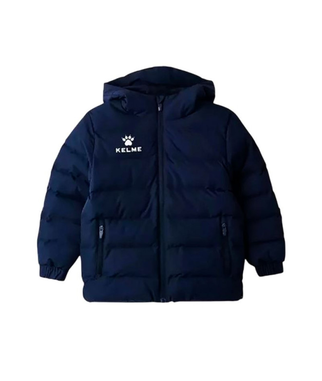 Chaqueta de Fútbol Kelme Parka North Jr Infantil Azul Marino