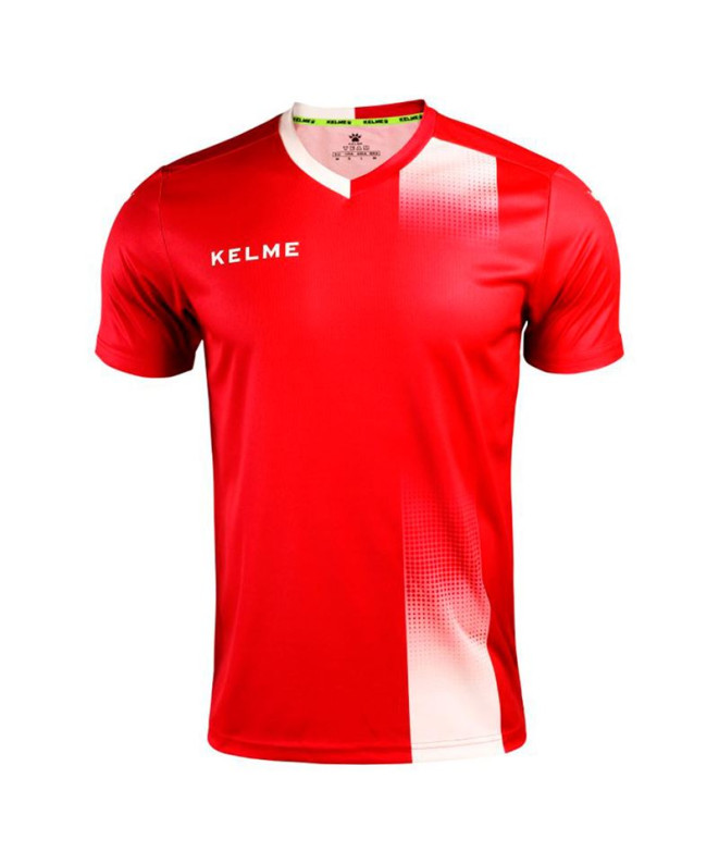 Camiseta de Fútbol Kelme Camiseta Alicante Hombre Rojo-Blanco