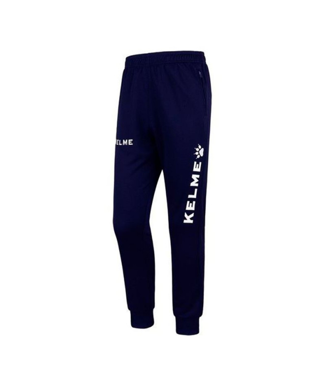 Pantalón de Fútbol Kelme Global Pant Hombre Marino y Blanco