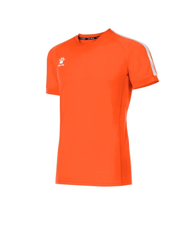 Camiseta de Fútbol Kelme Global Hombre Naranja y Blanco