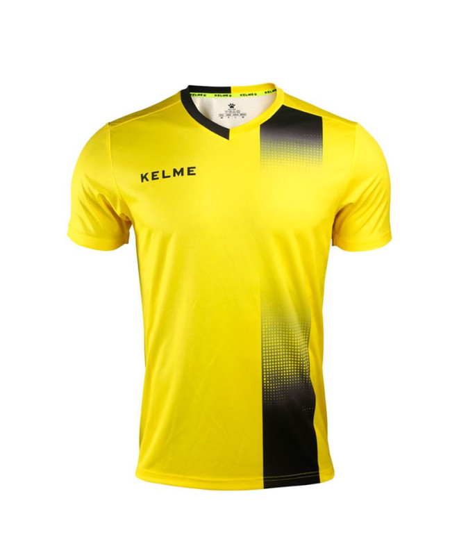 Camiseta de Futebol Kelme Alicante Homem Amarelo e Preto