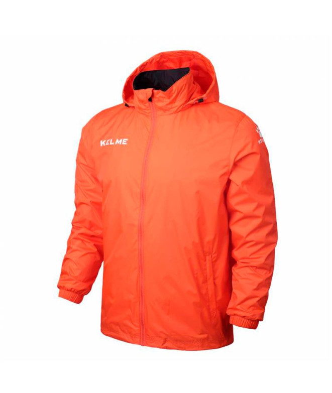 Chubasquero de Fútbol Kelme Rain Street Hombre Naranja