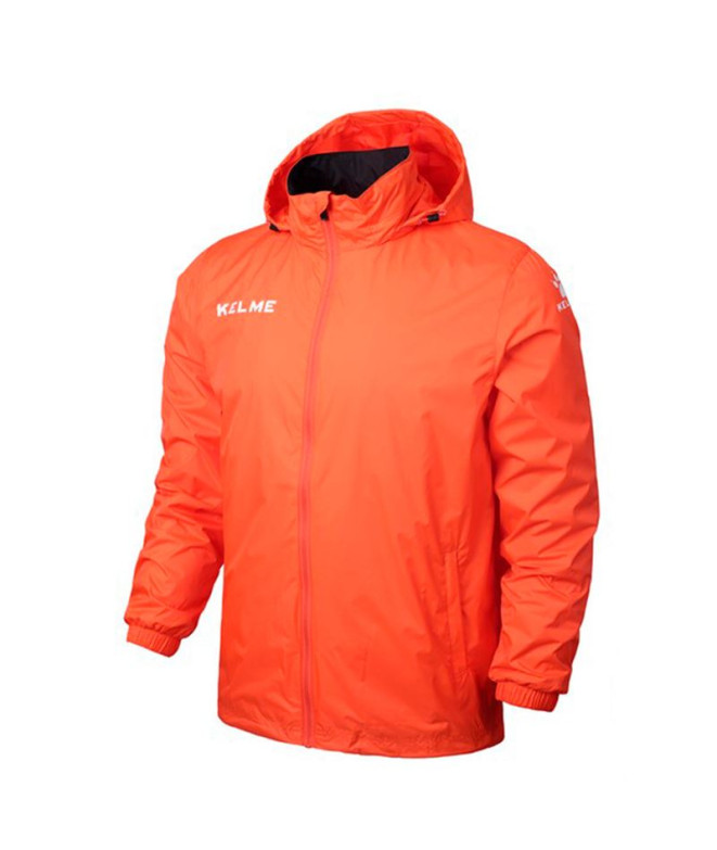 Chubasquero de Fútbol Kelme Rain Street Infantil Naranja