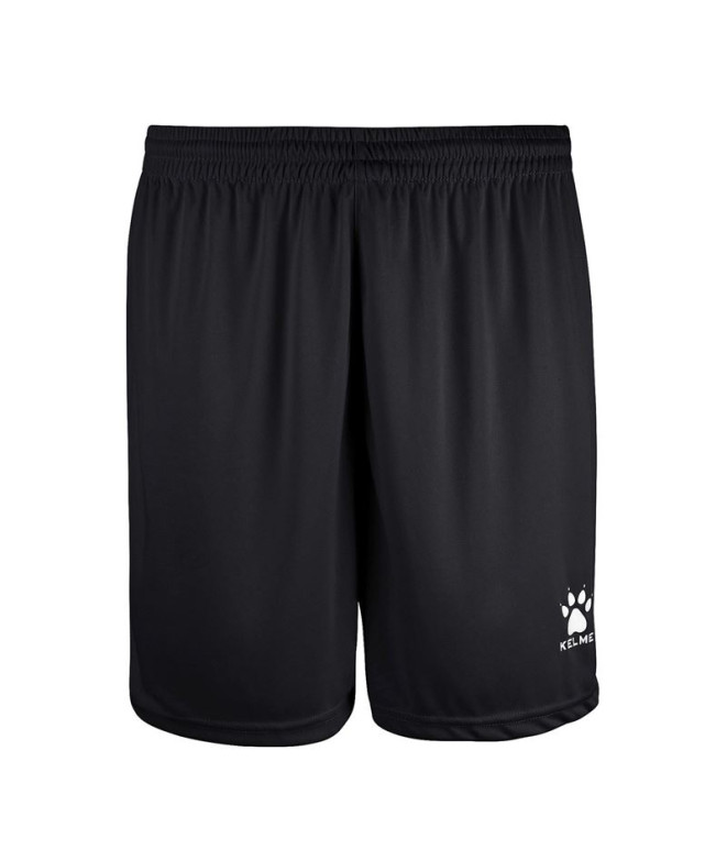 Pantalon de Football Kelme Short Global Enfant Noir-Blanc
