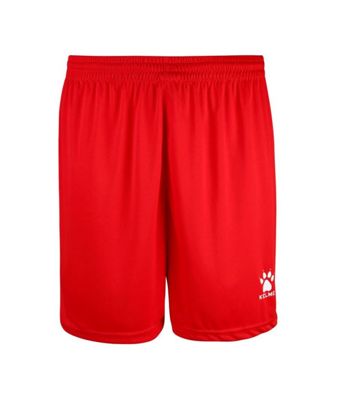 Pantalon de Football Kelme Short Global Enfant Rouge