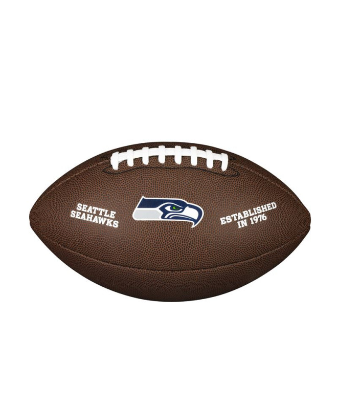 Bola de Futebol Americano Wilson Bola Licenciada pela Nfl Cor Marrom