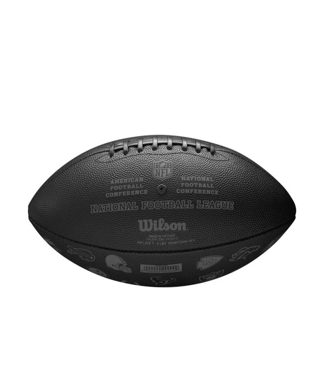 Bola de Futebol Americano Wilson Nfl 32 Team Football Preto
