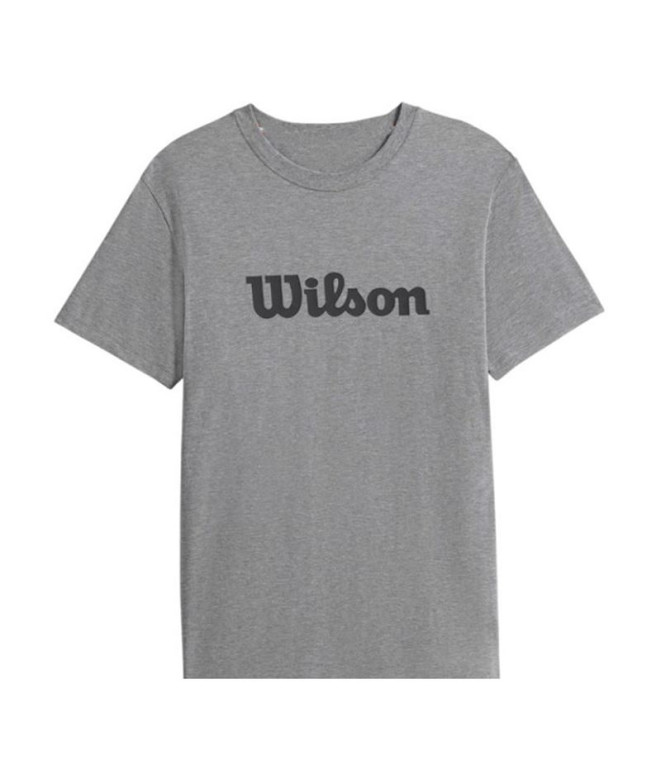 Sudadera de Tenis Wilson Team Grphc Medgray Hthr Script Hombre
