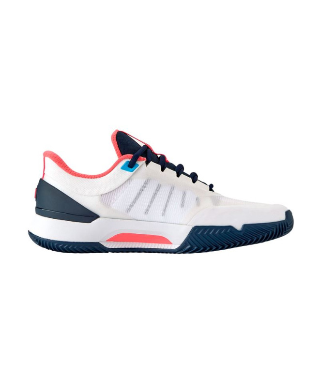 Zapatillas de Tenis Wilson Intrigue Tour Clay Blanco/Nav Mujer